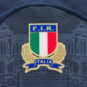 Mochila Italia Rugby 2025/26 azul marino y dorada