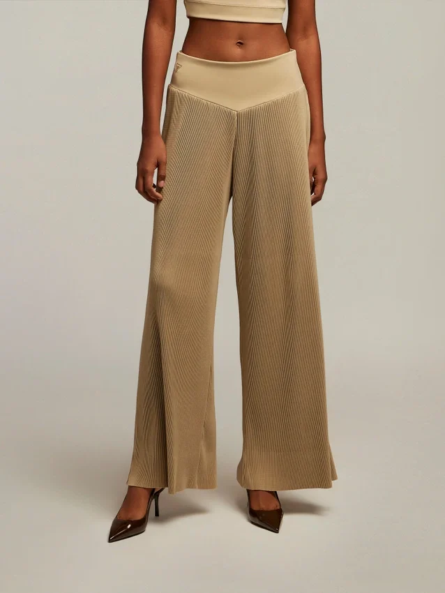 Pantalones anchos plisados Chirsten Pantalones anchos plisados Chirsten