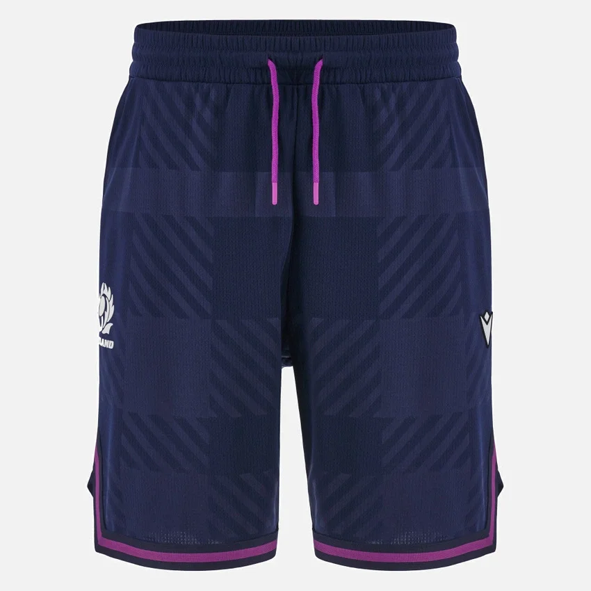 Pantalones Cortos de baloncesto Athleisure de Scottish Rugby 2025/26 Pantalones Cortos de baloncesto Athleisure de Scottish Rugby 2025/26