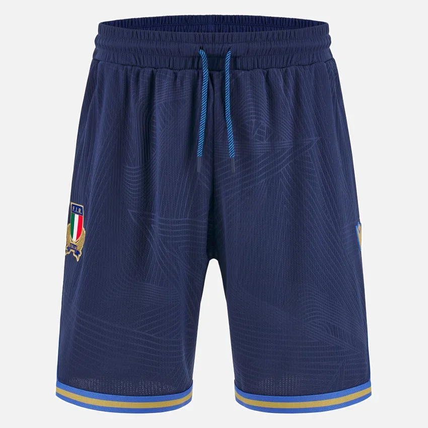 Pantalones Cortos de Entrenamiento para Adultos Italia Rugby 2025/26 Athleisure Pantalones Cortos de Entrenamiento para Adultos Italia Rugby 2025/26 Athleisure