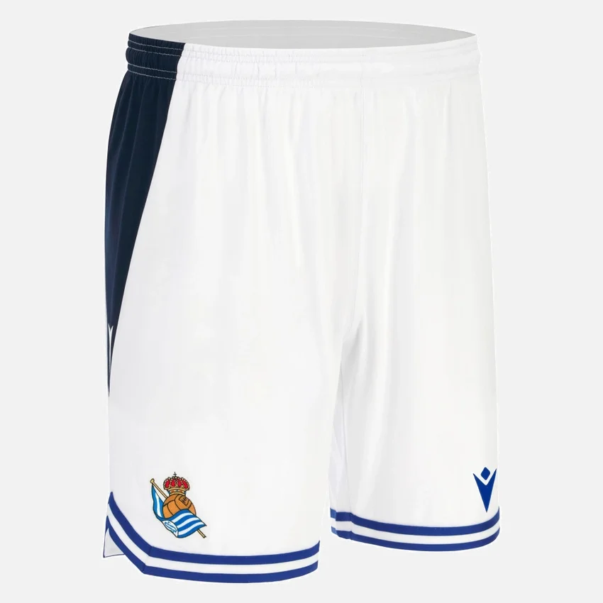 Pantalones Cortos de local para adultos de la Real Sociedad 2025/26 Pantalones Cortos de local para adultos de la Real Sociedad 2025/26