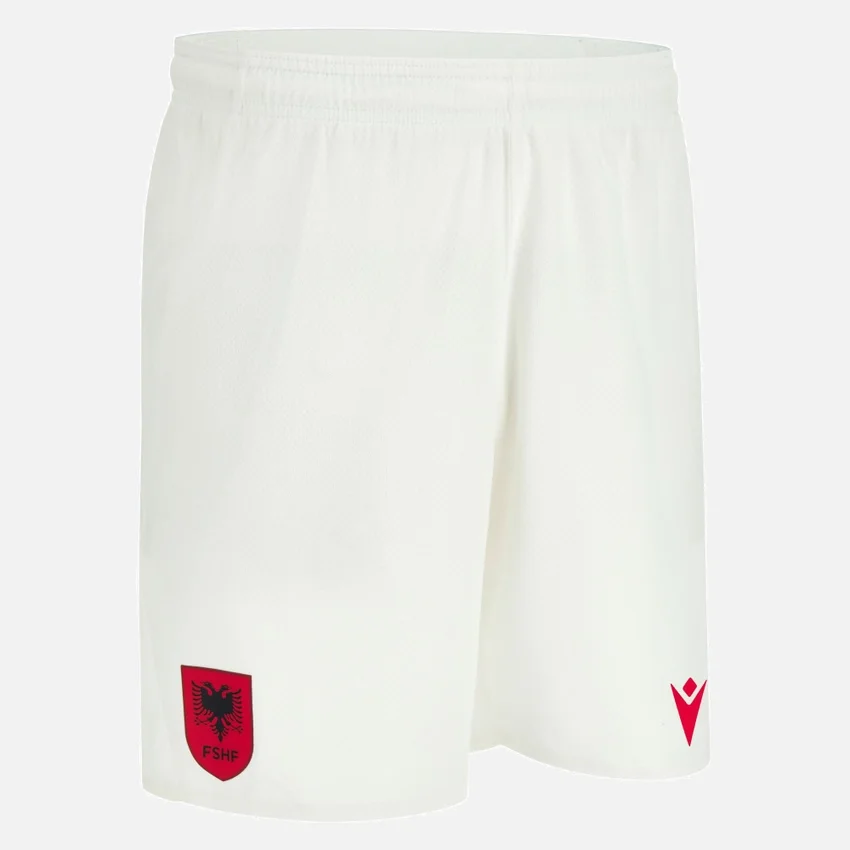 Pantalones Cortos de visitante para adultos de la selección nacional de Albania FSHF 2026/27 Pantalones Cortos de visitante para adultos de la selección nacional de Albania FSHF 2026/27