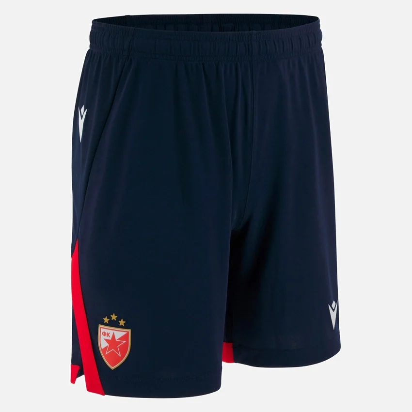 Pantalones Cortos de visitante para adultos del Red Star Belgrado 2025/26 Pantalones Cortos de visitante para adultos del Red Star Belgrado 2025/26