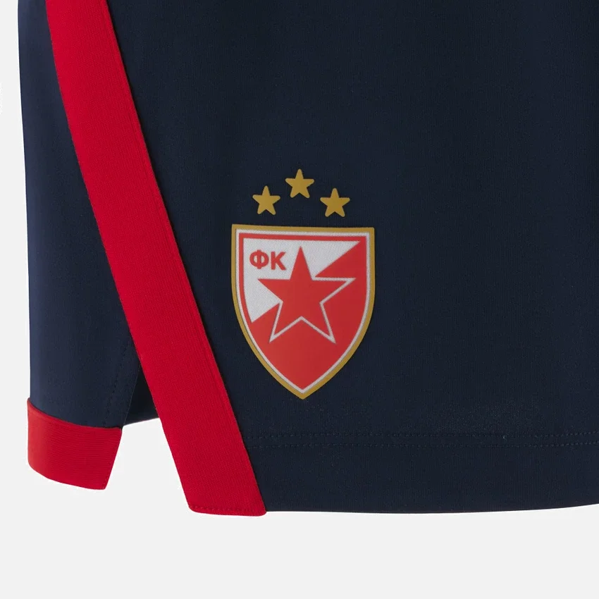 Pantalones Cortos de visitante para adultos del Red Star Belgrado 2025/26 Pantalones Cortos de visitante para adultos del Red Star Belgrado 2025/26