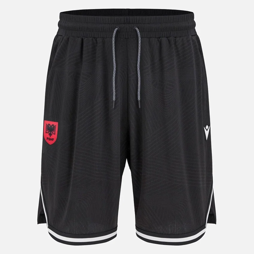 Pantalones Cortos deportivos para adultos de la selección nacional de Albania FSHF 2026/27 Pantalones Cortos deportivos para adultos de la selección nacional de Albania FSHF 2026/27