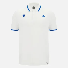 Polo de viaje blanco para adultos Auxerre 2025/26 Athleisure