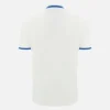 Polo de viaje blanco para adultos Auxerre 2025/26 Athleisure Polo de viaje blanco para adultos Auxerre 2025/26 Athleisure