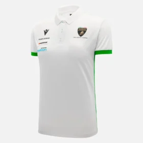 Polos blancos para mujer de Automobili Lamborghini Squadra Corse