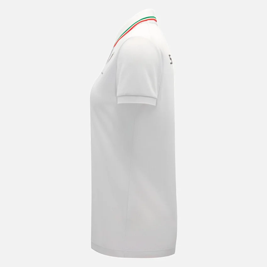 Polos blancos para mujer de Automobili Lamborghini Squadra Corse Polos blancos para mujer de Automobili Lamborghini Squadra Corse