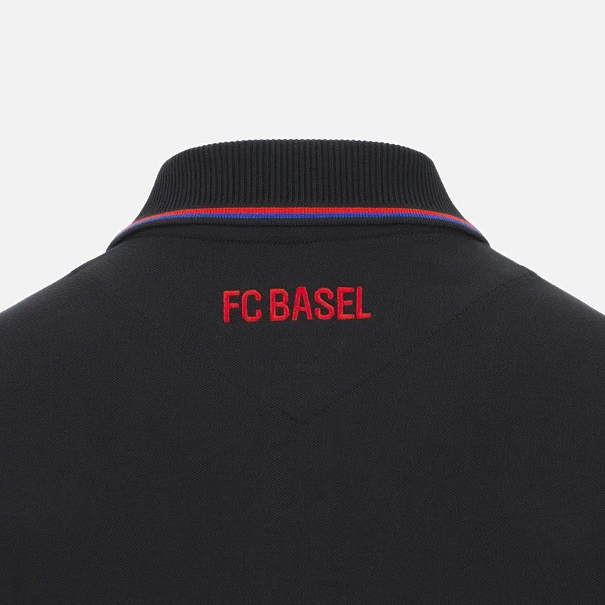 Polos de algodón para adultos FC Basel 2025/26 Athleisure Polos de algodón para adultos FC Basel 2025/26 Athleisure