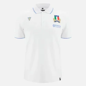 Polos de algodón para adultos Italia Rugby 2025/26 Athleisure