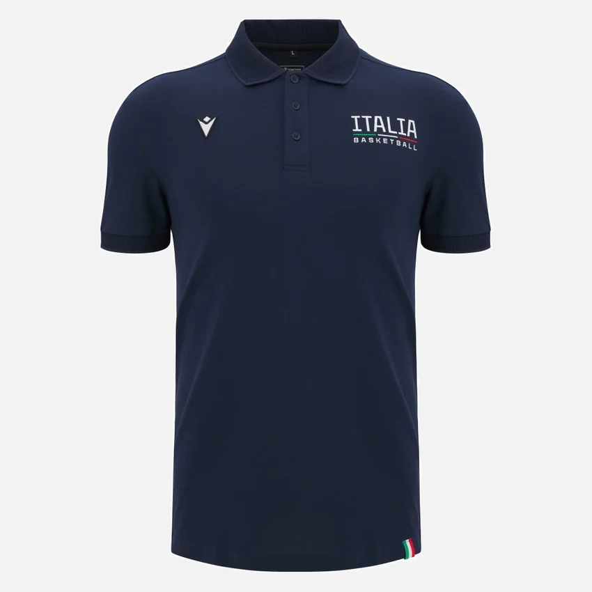 Polos de hombre Italbasket 2025/26 Athleisure Polos de hombre Italbasket 2025/26 Athleisure