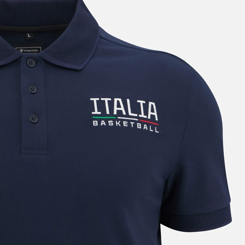 Polos de hombre Italbasket 2025/26 Athleisure Polos de hombre Italbasket 2025/26 Athleisure