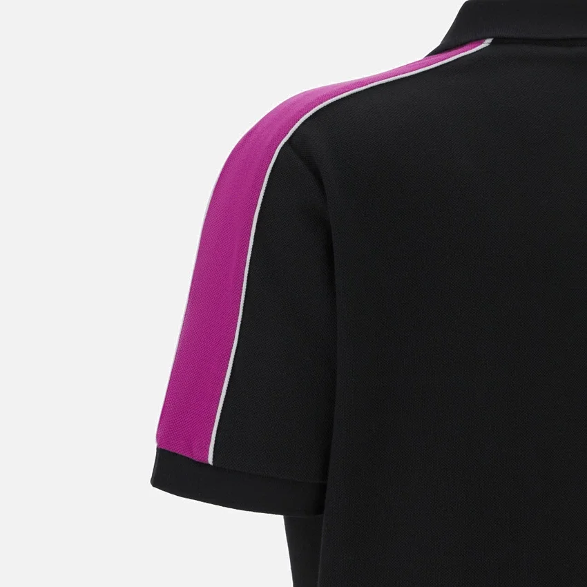 Polos de mujer con rayas de la Copa del Mundo de Rugby Femenino 2025 Polos de mujer con rayas de la Copa del Mundo de Rugby Femenino 2025