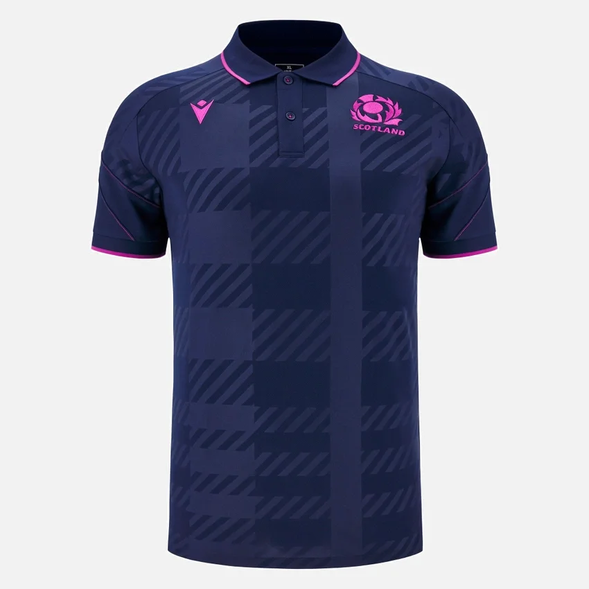 Polos de poliéster Scottish Rugby 2025/26 Polos de poliéster Scottish Rugby 2025/26