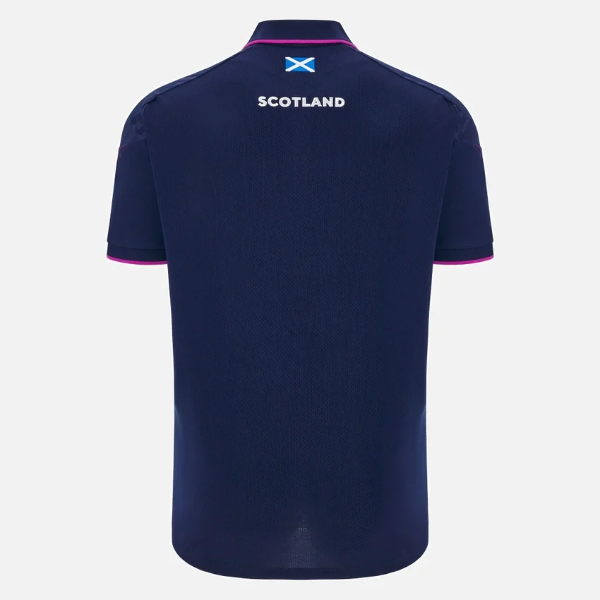 Polos de poliéster Scottish Rugby 2025/26 Polos de poliéster Scottish Rugby 2025/26