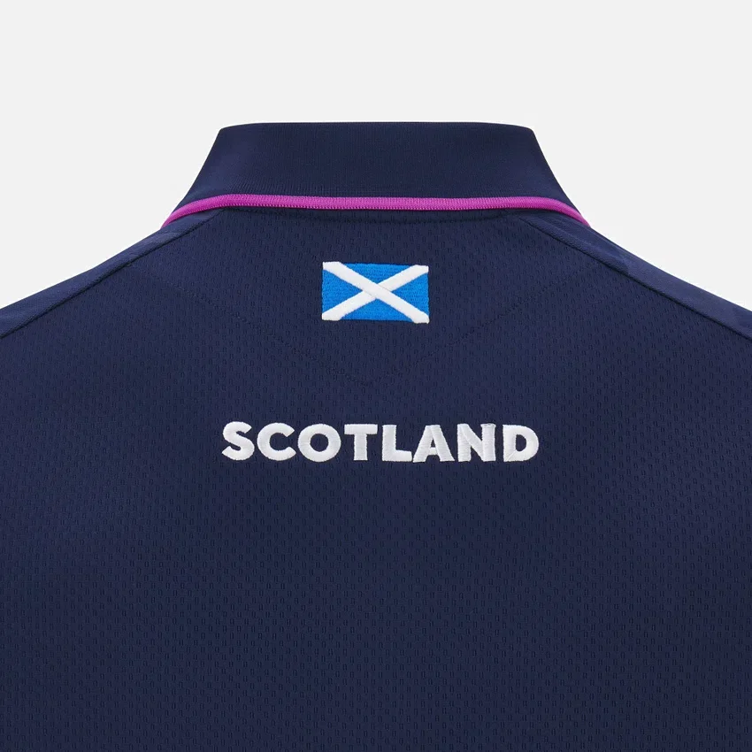 Polos de poliéster Scottish Rugby 2025/26 Polos de poliéster Scottish Rugby 2025/26