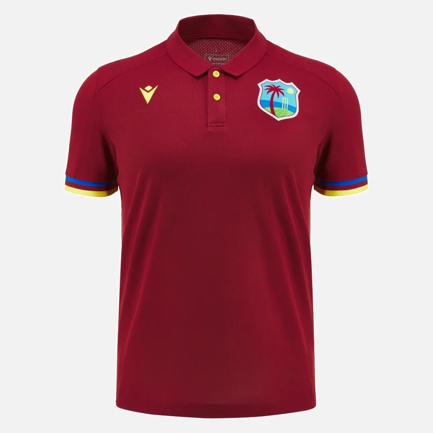 Polos de viaje para adultos West Indies Cricket 2025/26 Polos de viaje para adultos West Indies Cricket 2025/26