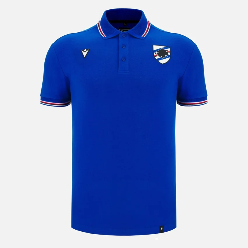 Polos de viaje para jugadores adultos U.C. Sampdoria 2025/26 Athleisure Polos de viaje para jugadores adultos U.C. Sampdoria 2025/26 Athleisure