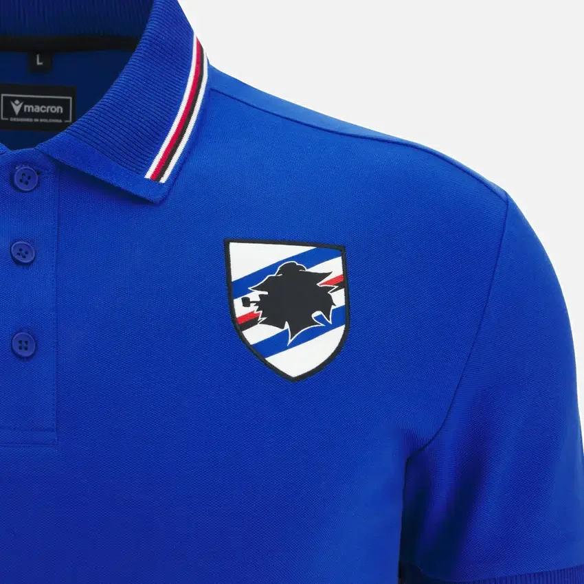 Polos de viaje para jugadores adultos U.C. Sampdoria 2025/26 Athleisure Polos de viaje para jugadores adultos U.C. Sampdoria 2025/26 Athleisure