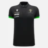 Polos negros para mujer de Automobili Lamborghini Squadra Corse