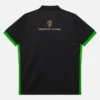 Polos negros para niños de Automobili Lamborghini Squadra Corse Polos negros para niños de Automobili Lamborghini Squadra Corse