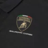 Polos negros para niños de Automobili Lamborghini Squadra Corse Polos negros para niños de Automobili Lamborghini Squadra Corse