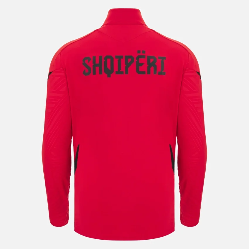 Selección Nacional de Albania FSHF 2026/27 Sudadera con cremallera de 1/4 para adultos Selección Nacional de Albania FSHF 2026/27 Sudadera con cremallera de 1/4 para adultos