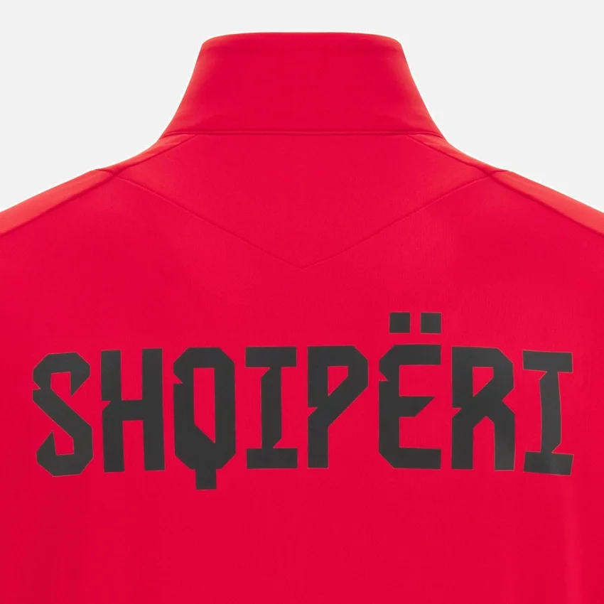 Camiseta con cremallera de 1/4 de la selección nacional de Albania FSHF 2026/27 Junior Camiseta con cremallera de 1/4 de la selección nacional de Albania FSHF 2026/27 Junior