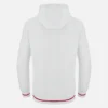 Sudadera con capucha blanca cepillada de la colección Unibo para adultos Sudadera con capucha blanca cepillada de la colección Unibo para adultos