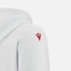 Sudadera con capucha blanca cepillada de la colección Unibo para adultos Sudadera con capucha blanca cepillada de la colección Unibo para adultos