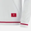 Sudadera con capucha blanca cepillada de la colección Unibo para adultos Sudadera con capucha blanca cepillada de la colección Unibo para adultos