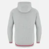 Sudadera con capucha cepillada gris jaspeado de la colección Unibo para adultos Sudadera con capucha cepillada gris jaspeado de la colección Unibo para adultos