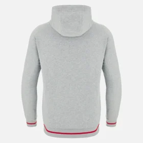 Sudadera con capucha cepillada gris jaspeado de la colección Unibo para adultos Sudadera con capucha cepillada gris jaspeado de la colección Unibo para adultos