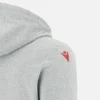 Sudadera con capucha cepillada gris jaspeado de la colección Unibo para adultos Sudadera con capucha cepillada gris jaspeado de la colección Unibo para adultos