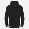 Sudadera con capucha cepillada negra de la colección Unibo para adultos Sudadera con capucha cepillada negra de la colección Unibo para adultos