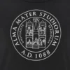 Sudadera con capucha cepillada negra de la colección Unibo para adultos Sudadera con capucha cepillada negra de la colección Unibo para adultos