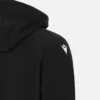 Sudadera con capucha cepillada negra de la colección Unibo para adultos Sudadera con capucha cepillada negra de la colección Unibo para adultos