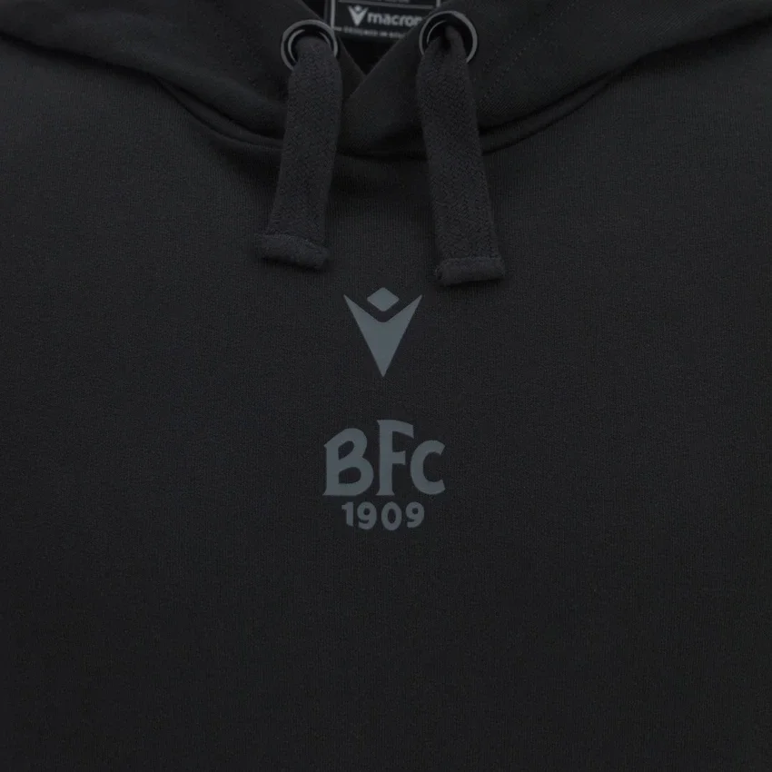 Sudadera con capucha de la línea para aficionados jóvenes del Bologna FC 1909 2025/26 Sudadera con capucha de la línea para aficionados jóvenes del Bologna FC 1909 2025/26