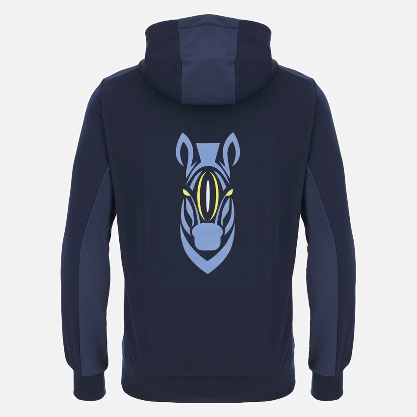 Sudadera con capucha para adultos Zebre Parma 2025/26 Sudadera con capucha para adultos Zebre Parma 2025/26
