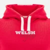 Sudadera con capucha roja para aficionados del Welsh Rugby 2025/26 Sudadera con capucha roja para aficionados del Welsh Rugby 2025/26