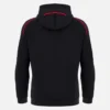 Sudadera Con Capucha Welsh Rugby 2025/26 Black Athleisure Tech