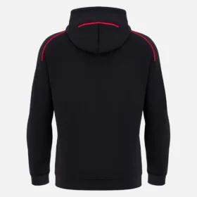 Sudadera Con Capucha Welsh Rugby 2025/26 Black Athleisure Tech