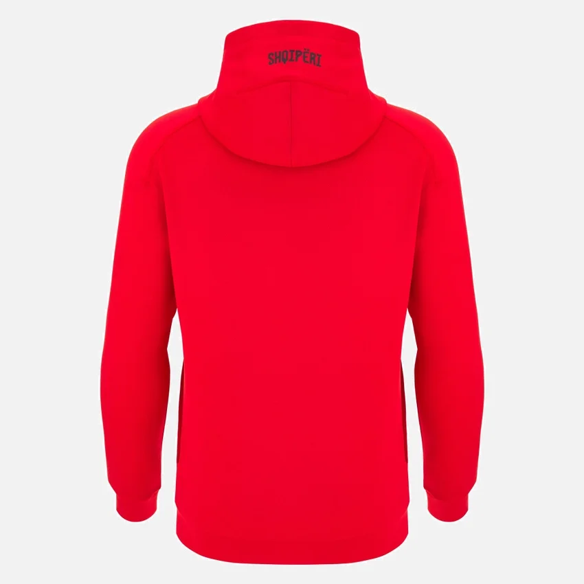 Sudadera con capucha y cremallera completa de la selección nacional de Albania FSHF 2026/27 Sudadera con capucha y cremallera completa de la selección nacional de Albania FSHF 2026/27