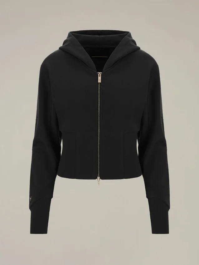 Sudadera con capucha y cremallera completa Elo 02 de algodón Sudadera con capucha y cremallera completa Elo 02 de algodón