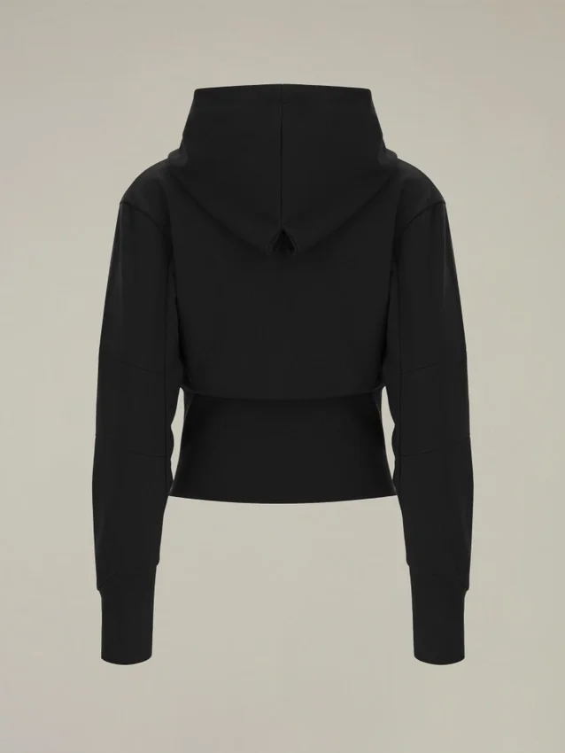Sudadera con capucha y cremallera completa Elo 02 de algodón Sudadera con capucha y cremallera completa Elo 02 de algodón