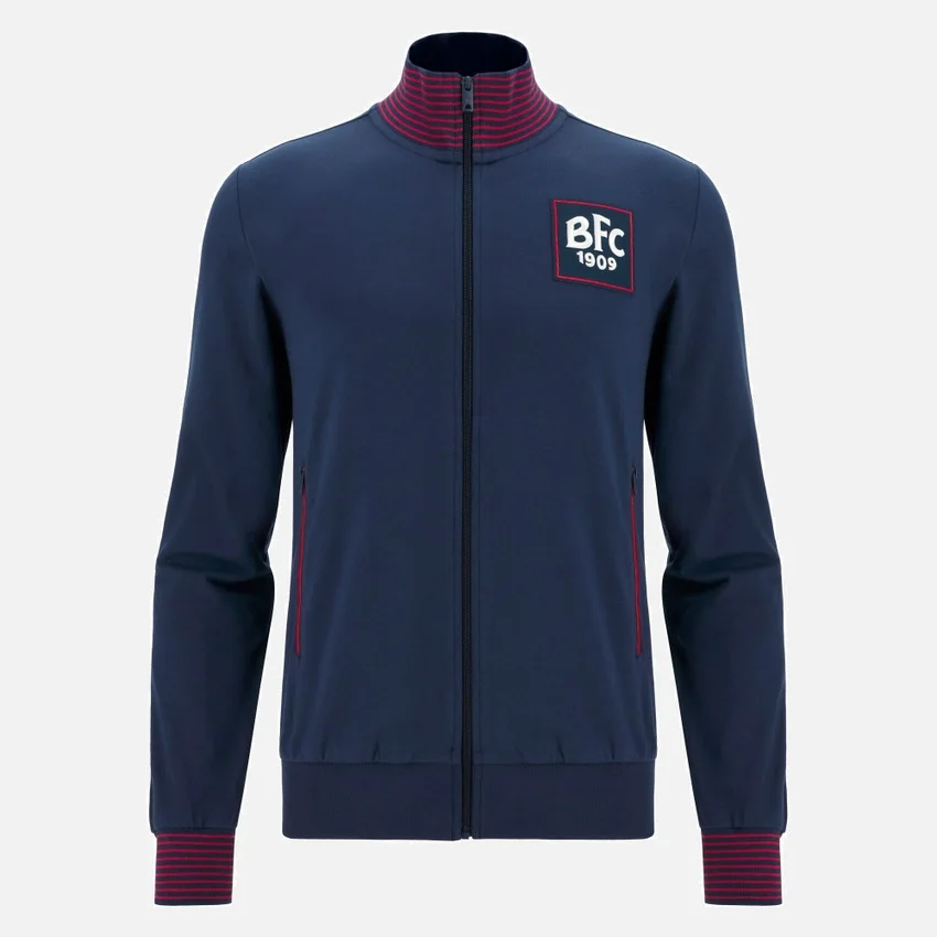 Sudadera con cremallera completa de la línea para adultos del Bologna FC 1909 2025/26 Sudadera con cremallera completa de la línea para adultos del Bologna FC 1909 2025/26