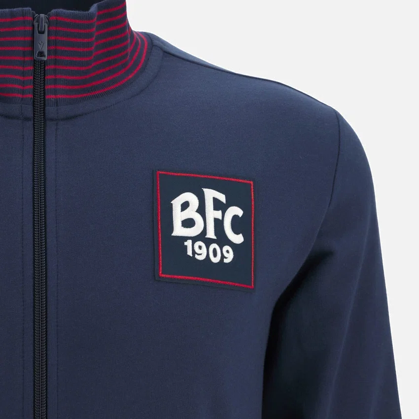 Sudadera con cremallera completa de la línea para adultos del Bologna FC 1909 2025/26 Sudadera con cremallera completa de la línea para adultos del Bologna FC 1909 2025/26