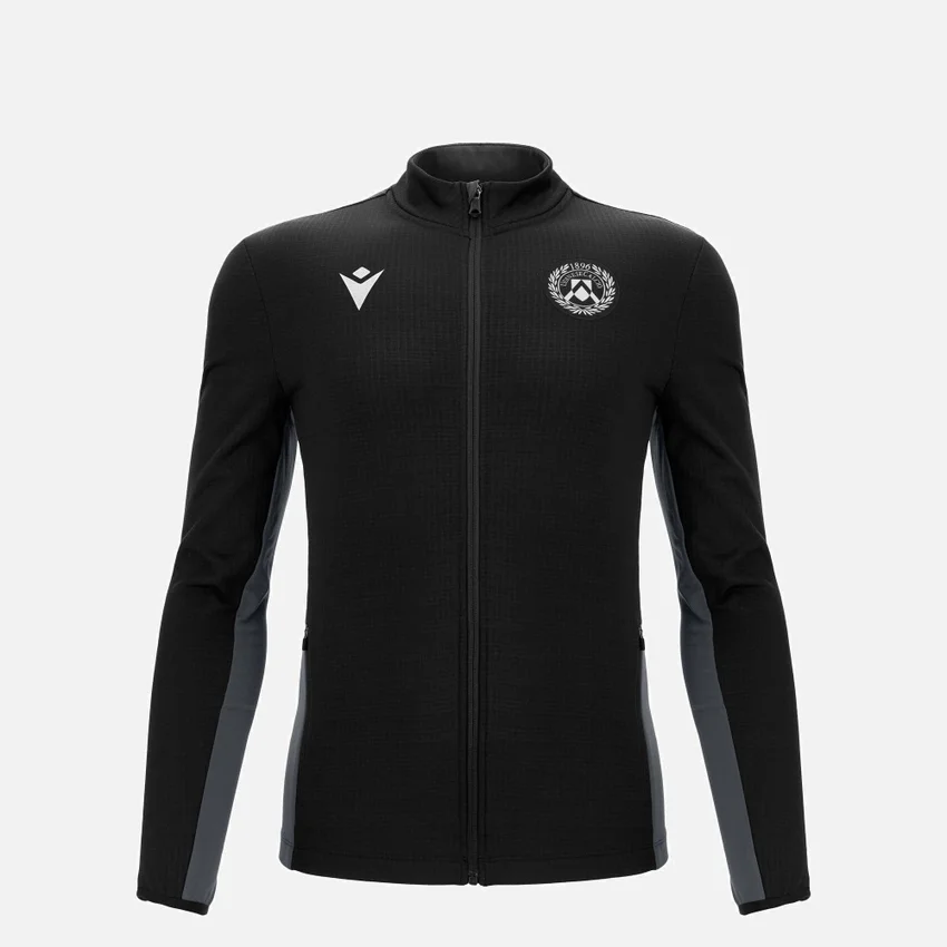 Sudadera con cremallera completa de la línea para aficionados jóvenes del Udinese Calcio 2025/26 Sudadera con cremallera completa de la línea para aficionados jóvenes del Udinese Calcio 2025/26