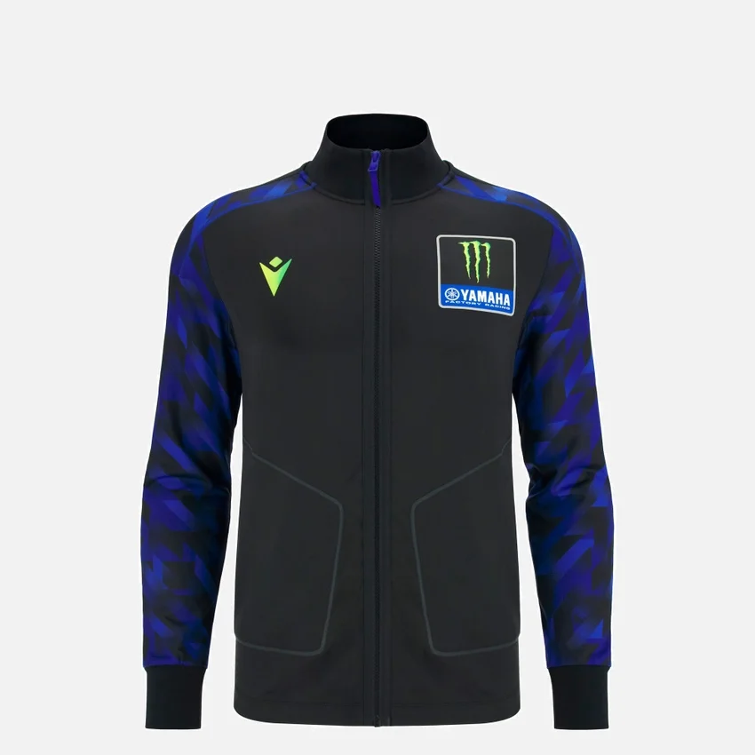 Sudadera con cremallera completa Monster Energy Yamaha MotoGP 2026 Fan Gear – Tallas pequeñas Sudadera con cremallera completa Monster Energy Yamaha MotoGP 2026 Fan Gear – Tallas pequeñas